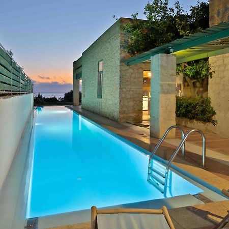 Villa Mediterranea, With Heated Pool Livadia  Dış mekan fotoğraf