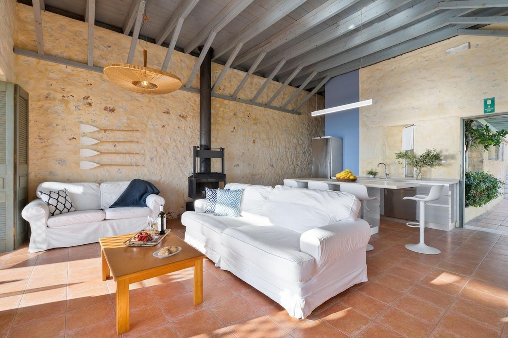 Villa Mediterranea, With Heated Pool Livadia  Dış mekan fotoğraf