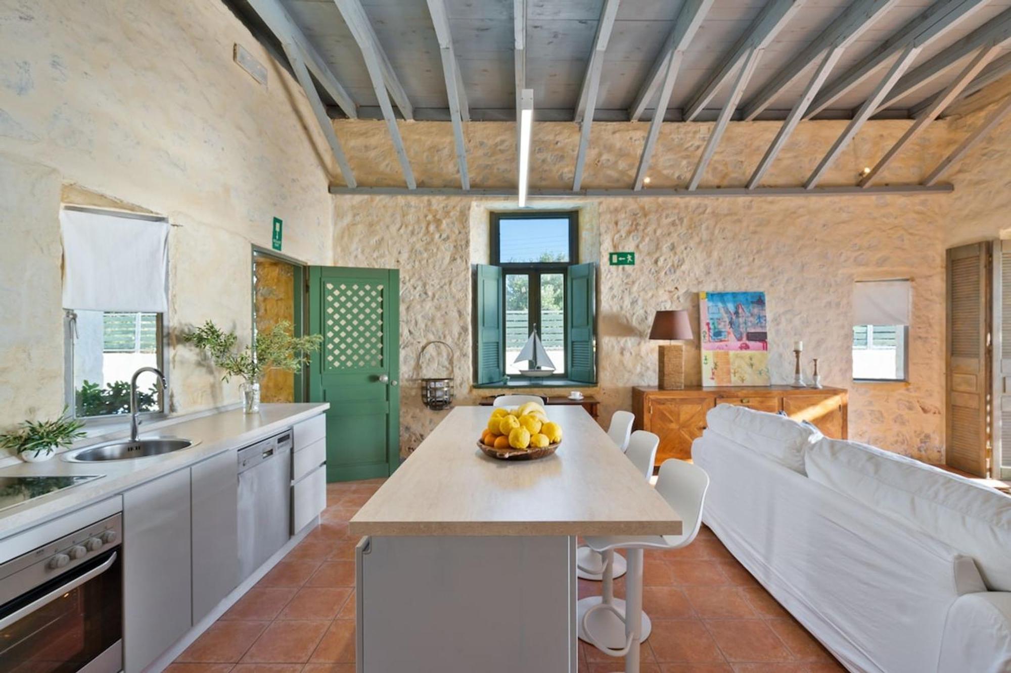 Villa Mediterranea, With Heated Pool Livadia  Dış mekan fotoğraf