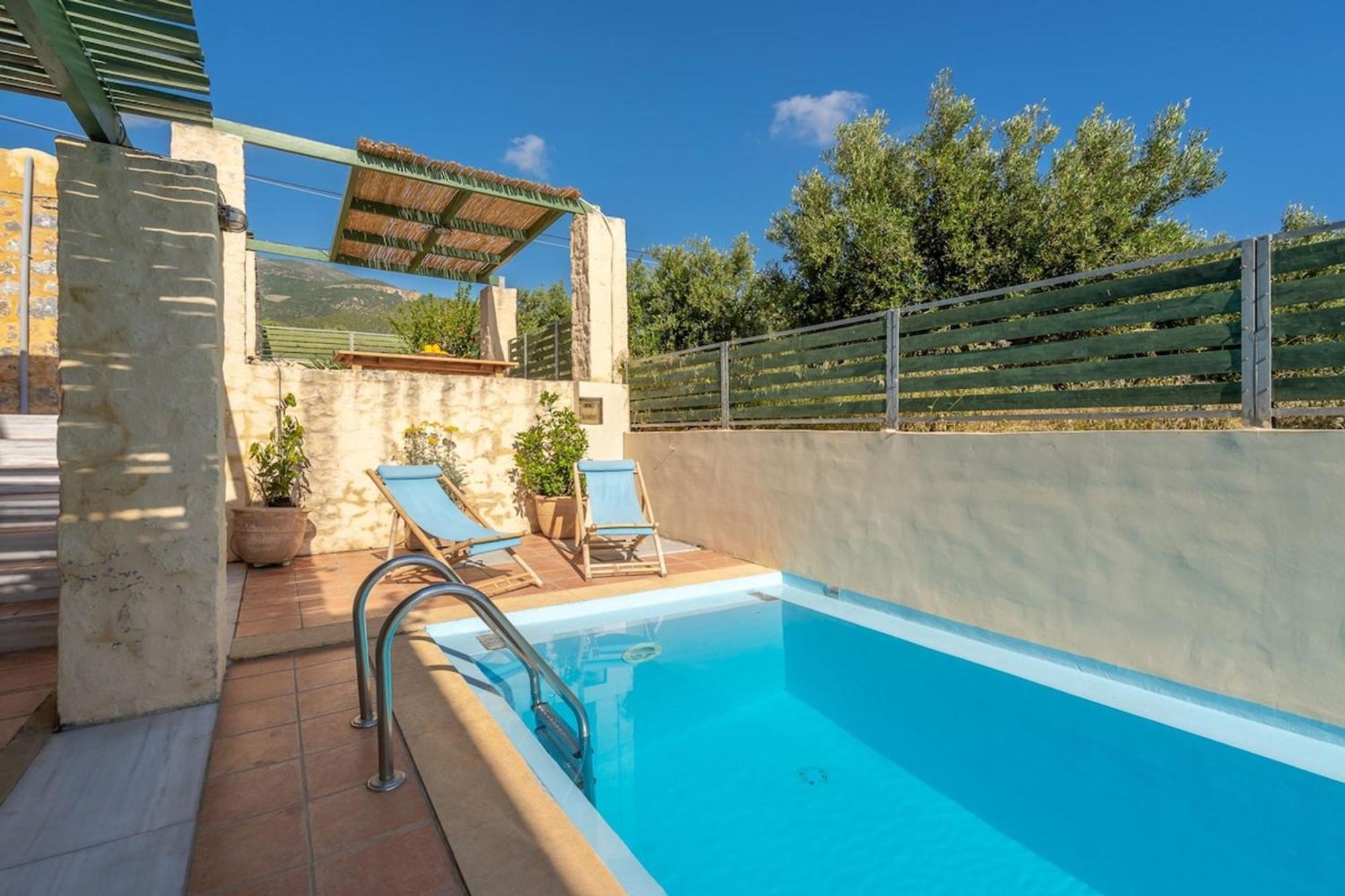 Villa Mediterranea, With Heated Pool Livadia  Dış mekan fotoğraf